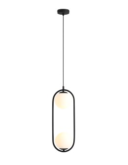 ALDEX LAMPA WISZĄCA RIVA 2 CZARNY, 2 x max 40W (1086H1)