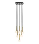 Pendant lamps spheres - ALDEX PENDING LAMP RIU 7 BLACK, 7 x max 5W led (1103T1) - product 1