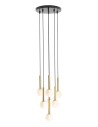 ALDEX PENDING LAMP RIU 7 BLACK, 7 x max 5W led (1103T1)