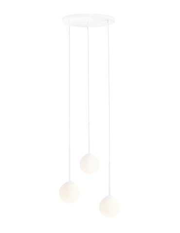 ALDEX HANGING LAMP BOSSO 3 RING WHITE, 3 x max 40W (1087E_R)