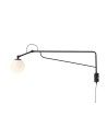 ALDEX SHINKIT SOHO GLASS LARGE BLACK, 1 x 40W (1105C1_D)