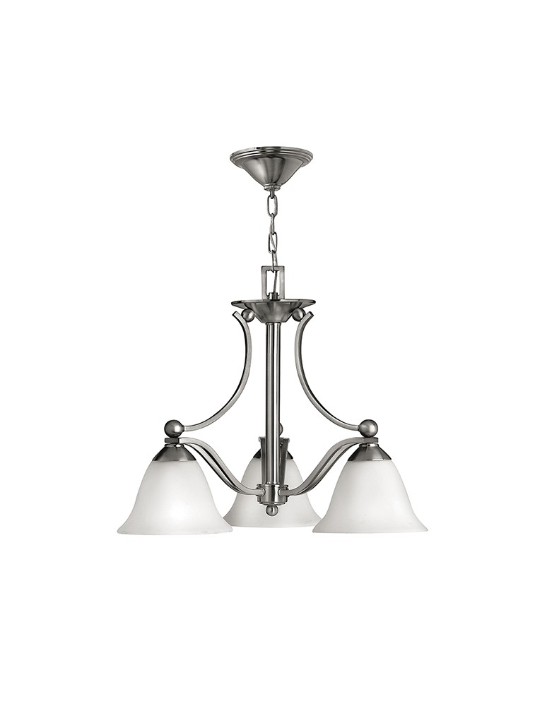Retro chandeliers - Hinkley BOLLA 3x100W E27 HK/BOLLA3 Pendant. - product kolory-swiatla.pl 1