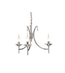 Chandelier chandeliers - Elstead Lighting BRIGHTWELL 3x40W G9 BR3 NICKEL Pendant. - product 1