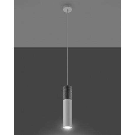 Sollux Lampa wisząca BORGIO 1 biały SL.0647