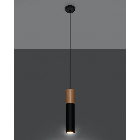 Sollux Lampa wisząca PABLO czarna SL.0632