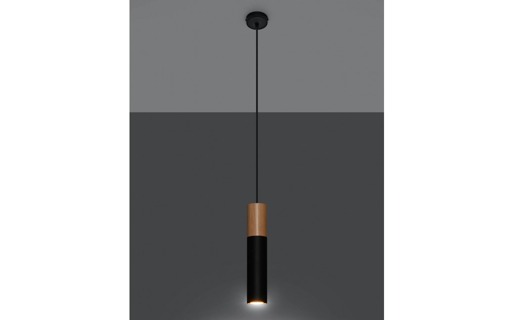 Sollux Lampa wisząca PABLO czarna SL.0632
