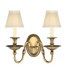 Wall lamps with lampshade - Hinkley CAMBRIDGE 2x60W E14 HK/CAMBRIDGE2 Wall lamp. - product 1