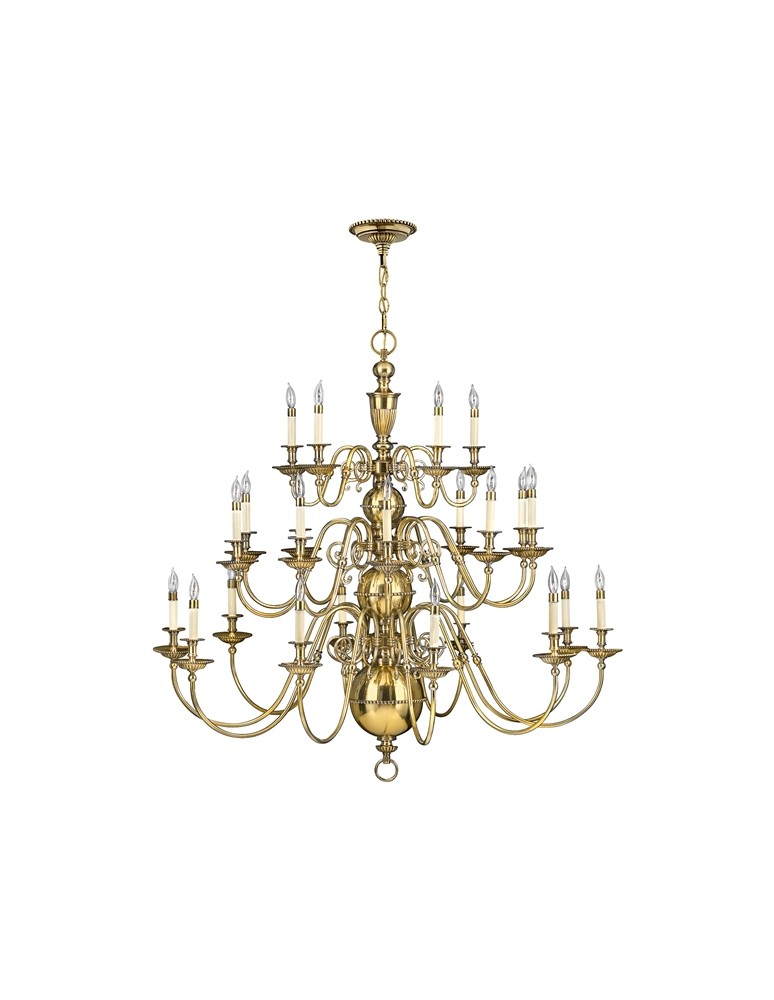 Chandelier chandeliers - Hinkley CAMBRIDGE 25x40W E14 HK/CAMBRIDGE25 Pendant. - product kolory-swiatla.pl 1