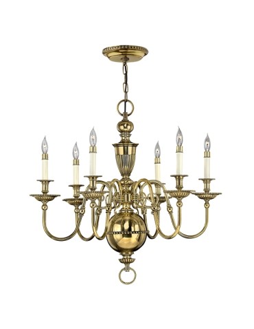 Hinkley CAMBRIDGE 6x60W E14 HK/CAMBRIDGE6 Pendant.