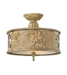 Ceiling lamps - Hinkley CARABEL 2x100W E27 HK/CARABEL/SF/S Ceiling light - product 1