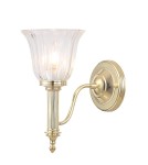 Wall lamps - Elstead Lighting Interior CAROLL1 1x40W G9 BATH/CARROLL1 PB BATH wall lamp. - product 1