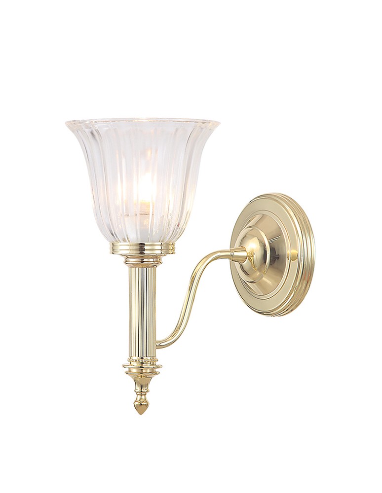 Wall lamps - Elstead Lighting Interior CAROLL1 1x40W G9 BATH/CARROLL1 PB BATH wall lamp. - product kolory-swiatla.pl 1