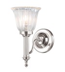 Wall lamps - Elstead Lighting Interior CAROLL1 1x40W G9 BATH/CARROLL1 PN BATH wall lamp. - product 1