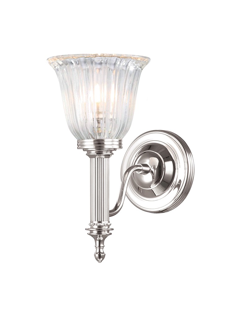 Wall lamps - Elstead Lighting Interior CAROLL1 1x40W G9 BATH/CARROLL1 PN BATH wall lamp. - product kolory-swiatla.pl 1