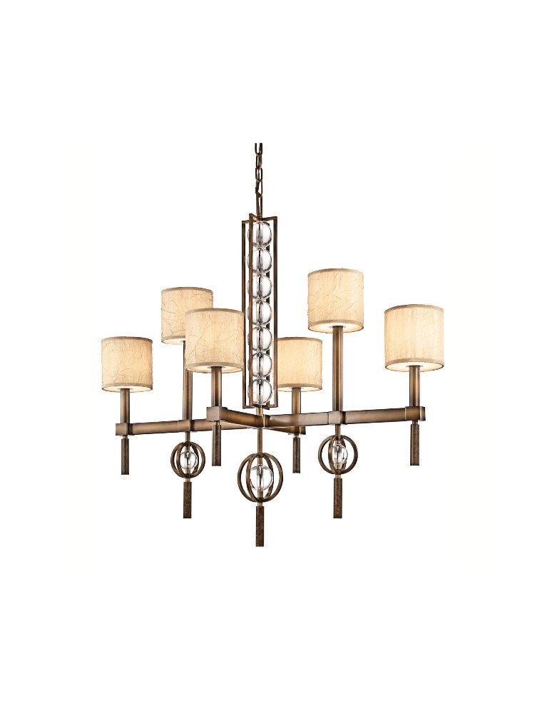 Chandeliers - Kichler CELESTIAL 6x60W E14 KL/CELESTIAL6 Pendant. - product kolory-swiatla.pl 1