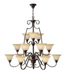 Chandeliers - Hinkley CELLO 15x60W E27 HK/CELLO15 Pendant. - product 1