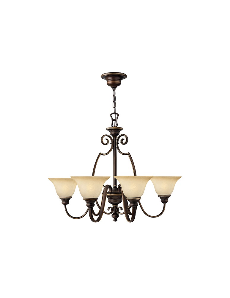 Rustic chandeliers - Hinkley CELLO 6x100W E27 HK/CELLO6 Pendant. - product kolory-swiatla.pl 1