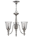 Retro chandeliers - Hinkley CHANDON 3x60W E14 HK/CHANDON3 Pendant. - product 1