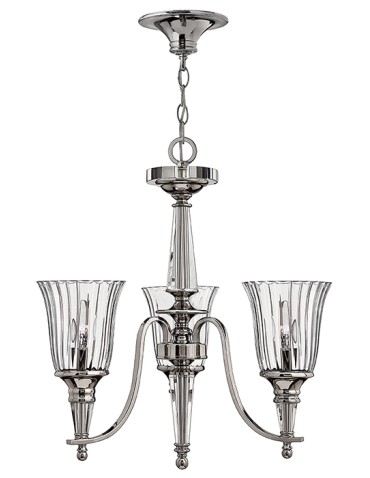 Hinkley CHANDON 3x60W E14 HK/CHANDON3 Pendant.