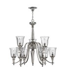 Chandeliers - Hinkley CHANDON 9x60W E14 HK/CHANDON9 Pendant. - product 1