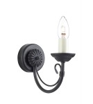 Chandelier wall lamps - Elstead Lighting Interior Wall lamp CHARTWELL 1x60W E14 CH1 BLACK - product 1