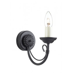 Elstead Lighting Interior Kinkiet CHARTWELL 1x60W E14 CH1 BLACK