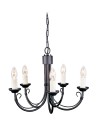 Elstead Lighting Interior Wisząca CHARTWELL 5x60W E14  CH5 BLACK