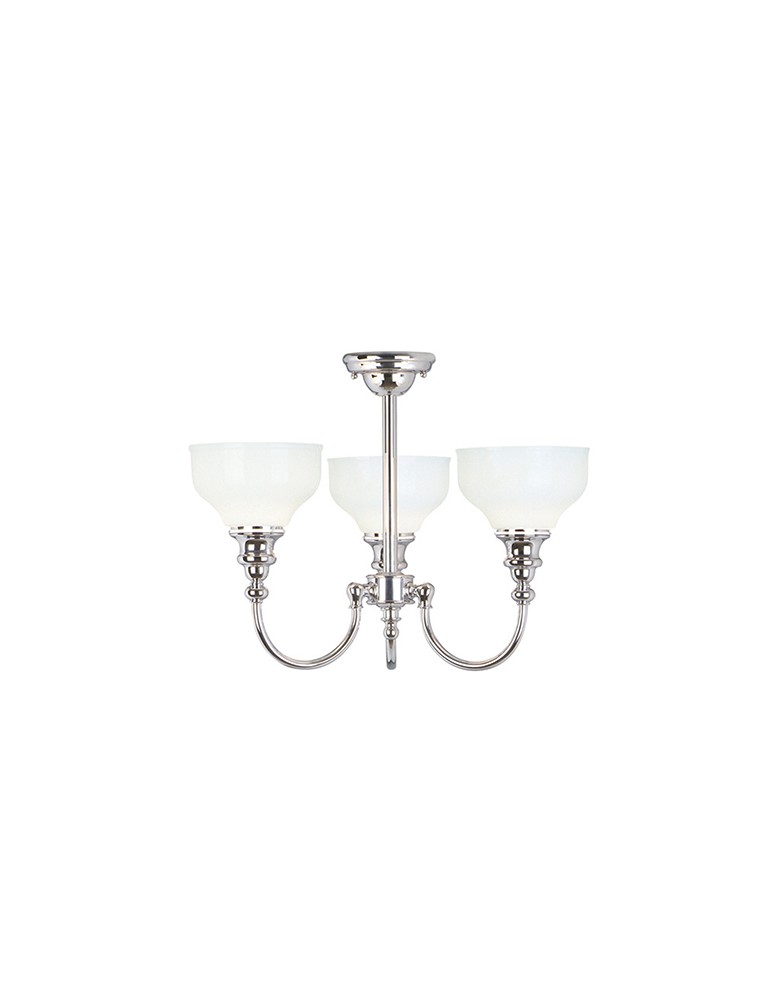 Modern chandeliers - Elstead CHEADLE 3x40W G9 BATH/CD3 Pendant. - product kolory-swiatla.pl 1
