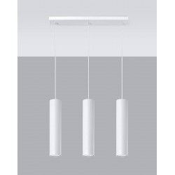 Sollux Lampa wisząca LAGOS 3L biały SL.0325