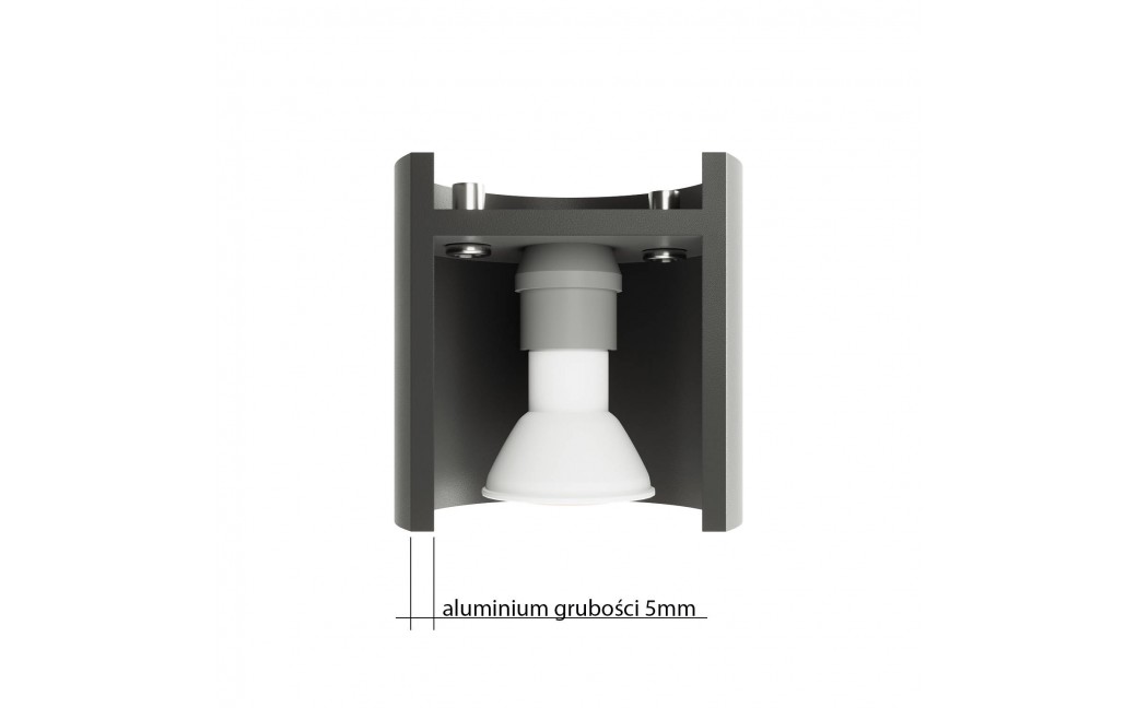 Sollux Plafon ORBIS 1 biały SL.0021
