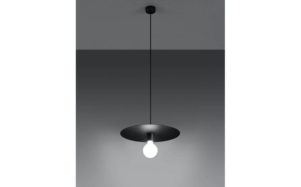 Sollux Lampa wisząca FLAVIO czarna SL.0853