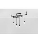 Loft pendant lamps - Sollux Chandelier SALAMANCA 4 SL.0895 - product 4