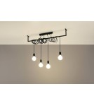 Loft pendant lamps - Sollux Chandelier SALAMANCA 4 SL.0895 - product 5