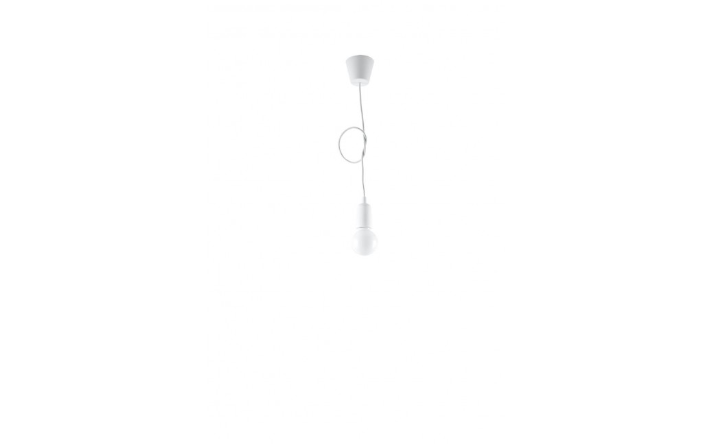 Sollux Lampa wisząca DIEGO 1 biała SL.0569