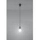 Sollux Lampa wisząca DIEGO 1 szara SL.0575