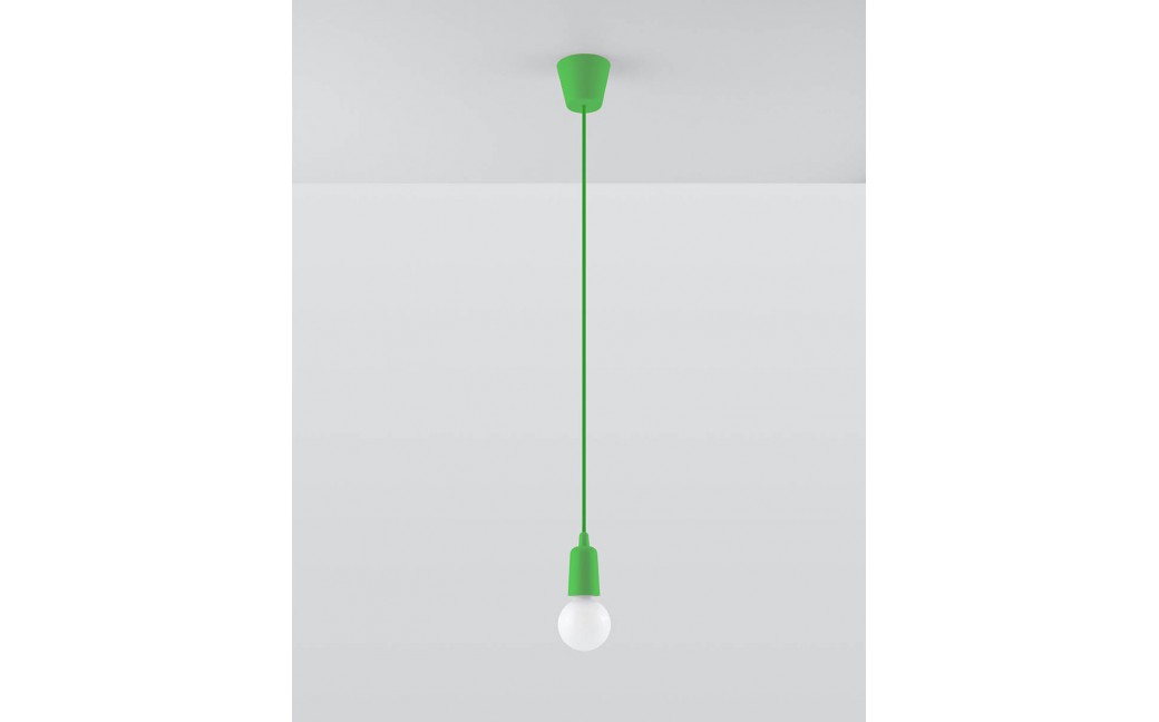 Sollux Lampa wisząca DIEGO 1 zielony SL.0581