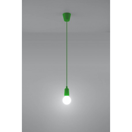 Sollux Lampa wisząca DIEGO 1 zielony SL.0581