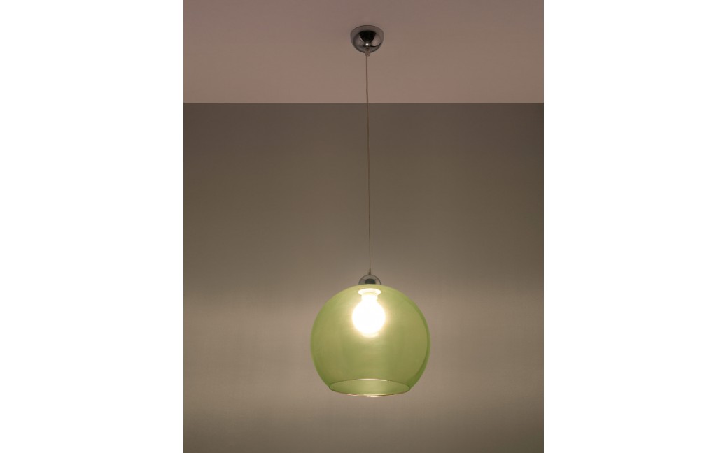 Sollux Lampa wisząca BALL zielona SL.0254