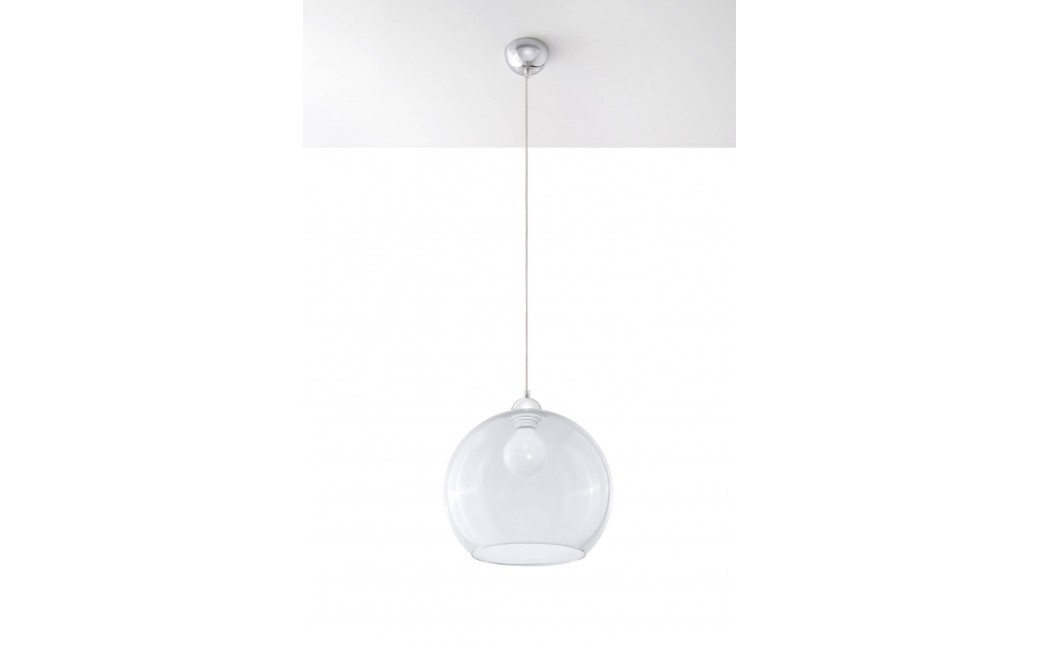 Sollux Lampa wisząca BALL transparentny SL.0248
