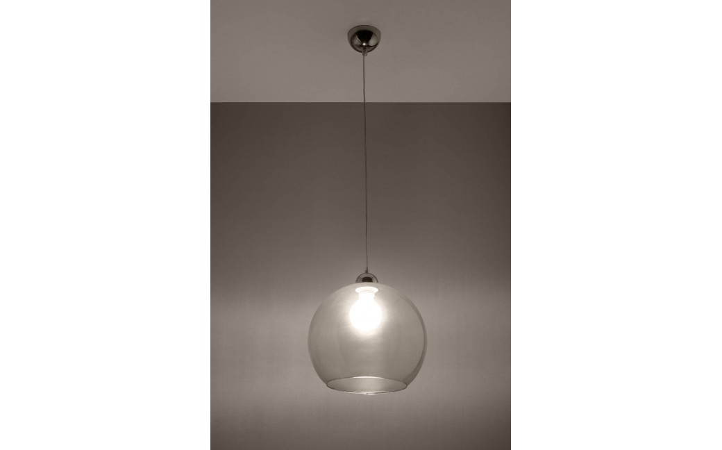 Sollux Lampa wisząca BALL transparentny SL.0248