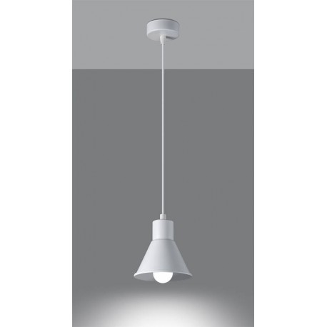 Sollux Lampa wisząca TALEJA 1 biała [E27] SL.0983