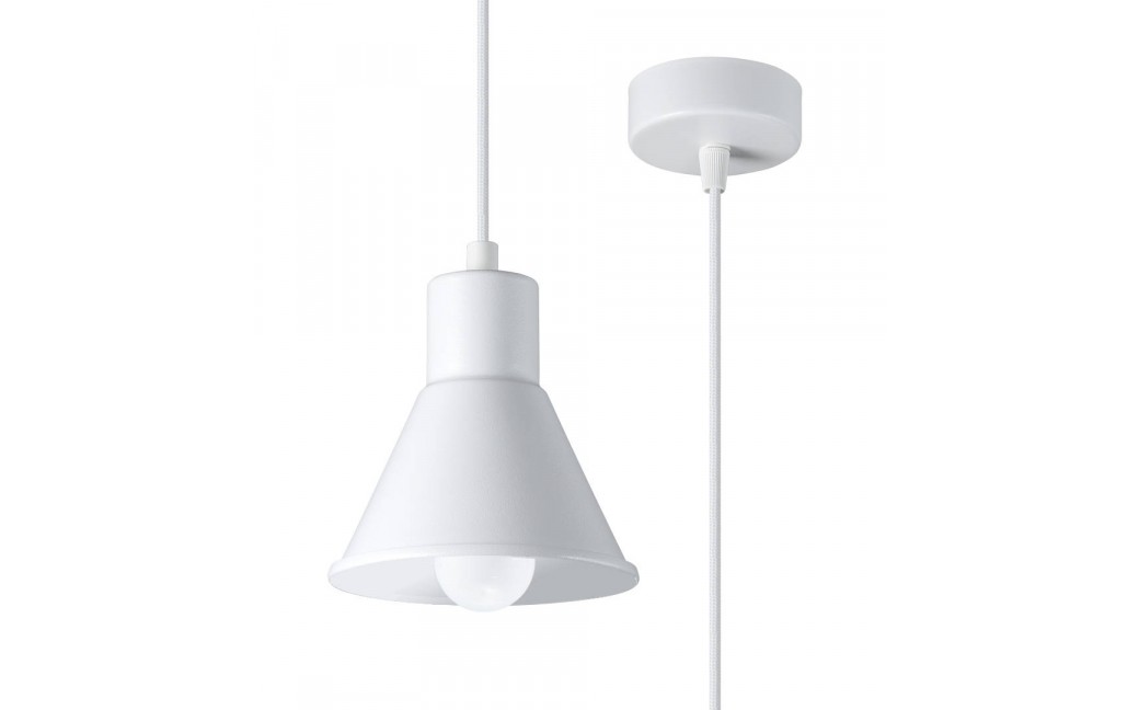 Sollux Lampa wisząca TALEJA 1 biała [E27] SL.0983