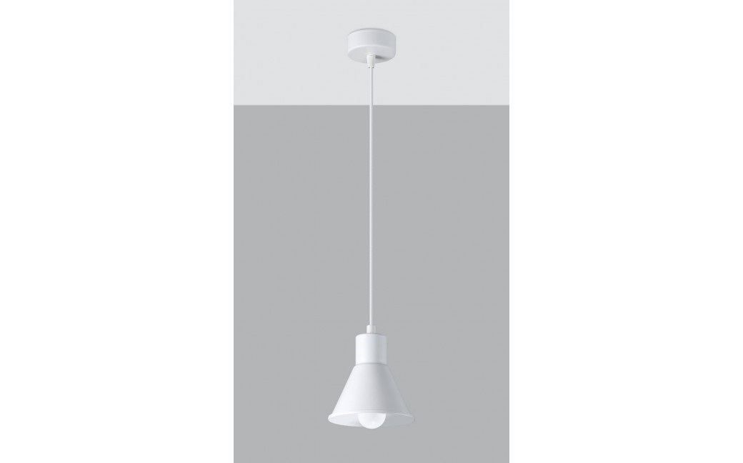 Sollux Lampa wisząca TALEJA 1 biała [E27] SL.0983