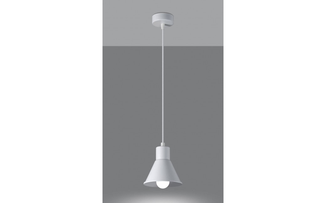 Sollux Lampa wisząca TALEJA 1 biała [E27] SL.0983