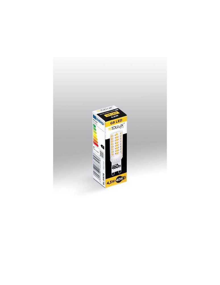 Product categories - Sollux LED bulb G9 4000K 4.5W 460lm SL.0975 - product kolory-swiatla.pl 5