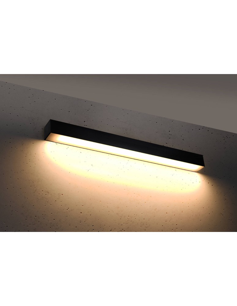 LED wall lamps - THORO Wall lamp PINNE 67 black 3000K 1xLED TH.036 - product kolory-swiatla.pl 3