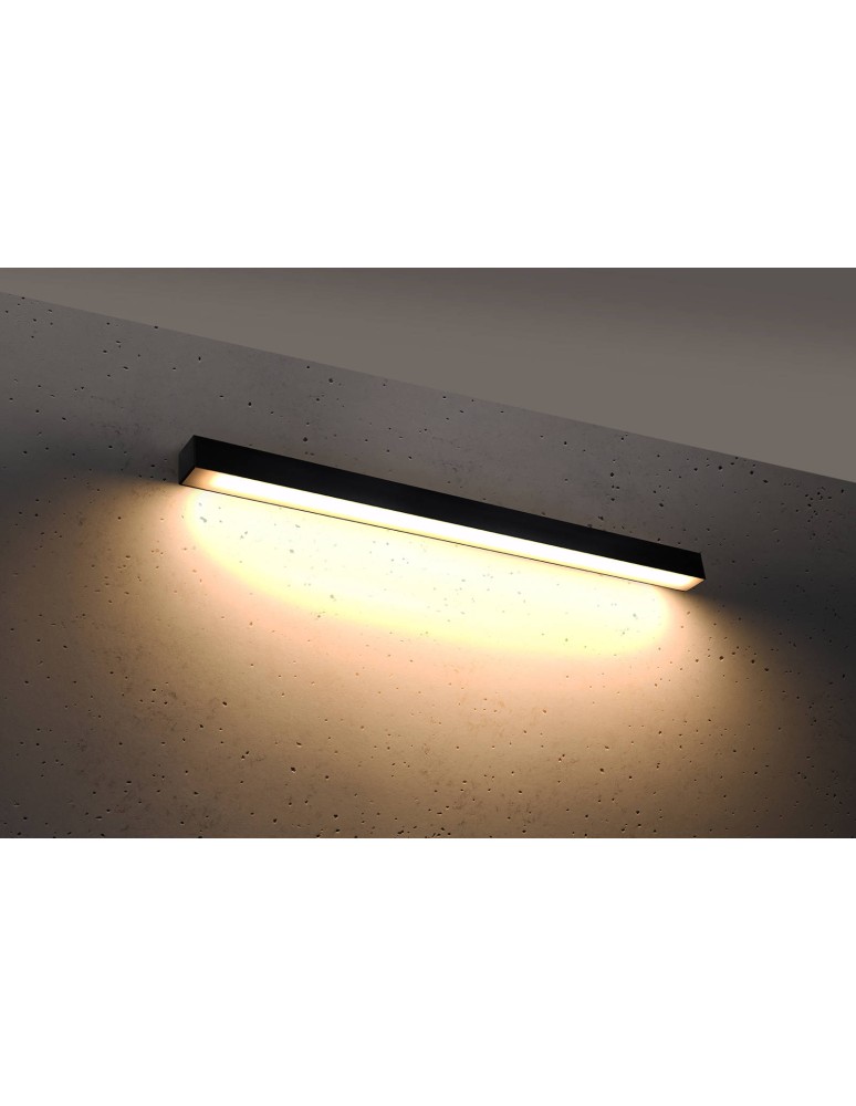 LED wall lamps - THORO Wall lamp PINNE 90 black 3000K 1xLED TH.054 - product kolory-swiatla.pl 3