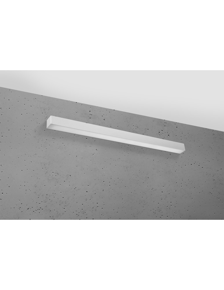 LED wall lamps - THORO Wall lamp PINNE 90 grey 3000K 1xLED TH.055 - product kolory-swiatla.pl 2