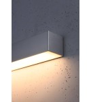 LED wall lamps - THORO Wall lamp PINNE 90 grey 3000K 1xLED TH.055 - product 5