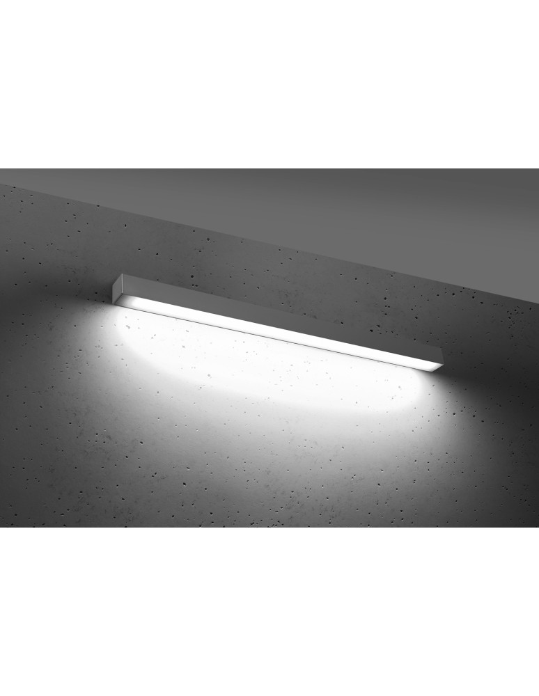 LED wall lamps - THORO Wall lamp PINNE 90 grey 4000K 1xLED TH.058 - product kolory-swiatla.pl 3